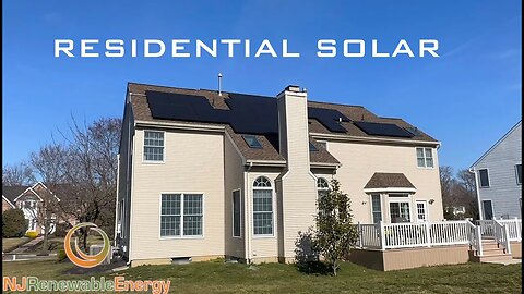 Home Solar Array in West Windsor NJ
