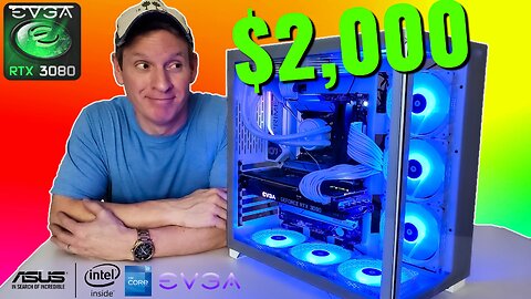 THE BEST $2000 GAMING PC BUILD | RTX 3080 Intel i7 127000k