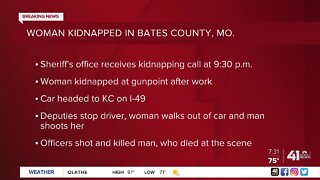 Kidnapping suspect shot, killed by Bates County authorities