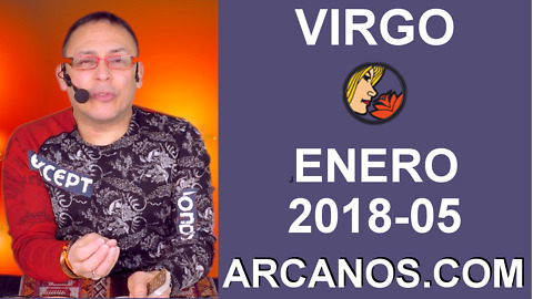 VIRGO ENERO 2018-05-28 Ene al 03 Feb 2018-Amor Solteros Parejas Dinero Trabajo-ARCANOS.COM