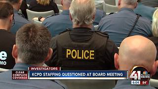 Consultant presents staffing study to KCPD board