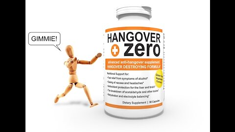 Hangover ZERO Why Suffer? We finally know how to combat the effects of having a few...!