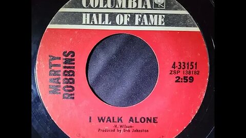 Marty Robbins – I Walk Alone