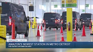 Inside Amazon's newest station in metro Detroit