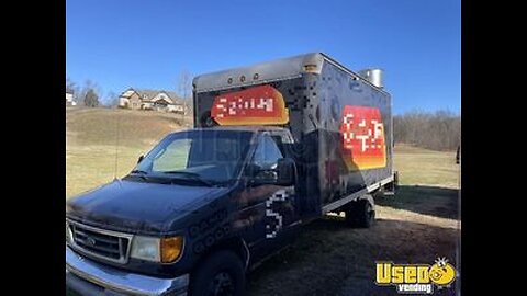 Lightly Used 2004 Ford E350 Kitchen Food Truck with Pro-Fire for Sale in Tennessee