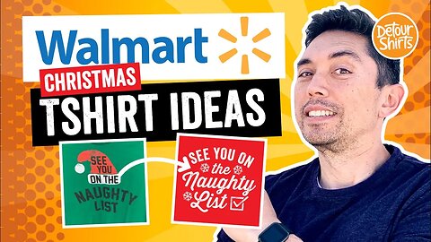 TShirt Design Inspiration from Walmart! 4 Designs inspired by Christmas Apparel found at Walmart.
