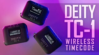 DEITY TC-1 Timecode Generator — Automating video and sound sync demonstration