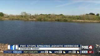 FWC to temporarily stop aquatic herbicide treatments