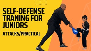 Self Defense Training For Juniors/ Attack & Practical Use #martialarts #karate #selfdefense #viral