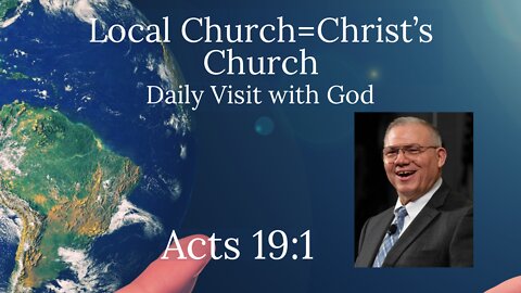 Acts 19:1, A Great Ministry