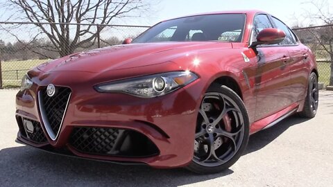 2017 Alfa Romeo Giulia Quadrifoglio: Start Up, Road Test & In Depth Review