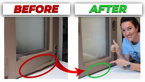 Restore Wooden Window || Painting Wooden Frames Quick & Easy