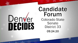 Denver Decides forum: Colorado State Senate District 33