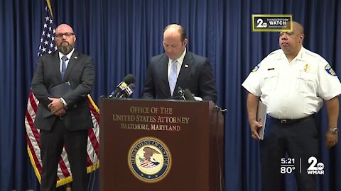 Feds indict 15 "Cruddy Conniving Crutballs" allegedly responsible for 40+ homicides, attempted murders in Baltimore