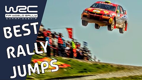 BEST RALLY JUMPS. Famous WRC Jumps: Fafe Jump, Colin's Crest with Novikov, Ogier, Meeke and more.