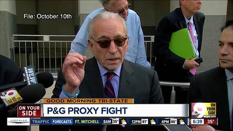 WCPO.com business reporter Dan Monk explains P&G proxy fight