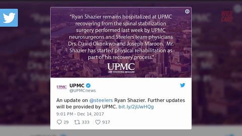 Pittsburgh Hospital Releases Update On Ryan Shazier