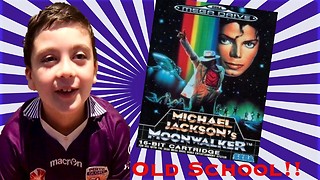 Michael Jackson Moonwalker with Young Gamer
