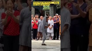 Insane Magic Kids Kung Fu 🥋 Tricks Ever Caught On Camera #shorts #kungfu #fight karate #taekwondo