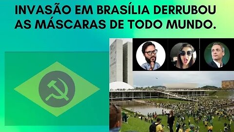 A Invasão de Brasília fez muitas máscaras caírem, principalmente dos influencers conservadores.