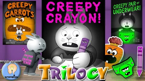 Creepy Carrots | Creepy Underwear | Creepy Crayon | Creepy Trilogy