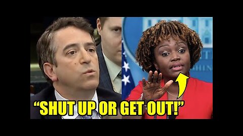 White House Reporters GASP As MAGA Jerk INSULTS Biden