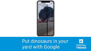 Google Search lets you put a dinosaur in your backyard