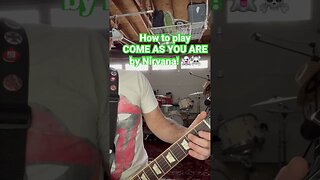 How to play Come As You Are on Guitar! [Nirvana]