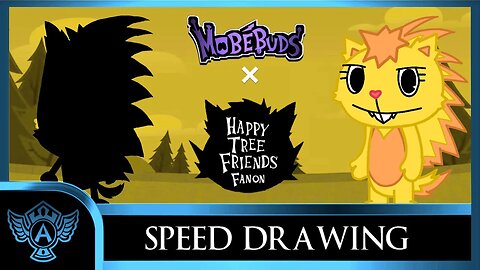 Speed Drawing: Happy Tree Friends Fanon - Ely | Mobebuds Style