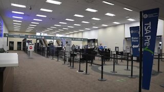 The Capital Region International Airport saw a 75% decline in passengers in 2020.