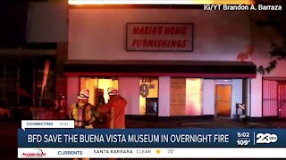 Bakersfield Fire Department saves the Buena Vista Museum in overnight fire