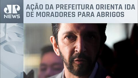 Ricardo Nunes fala em humanização na retirada de barracas de moradores de rua da cidade