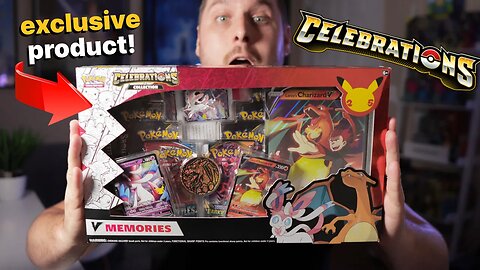 I WON'T REST until we pull Charizard - Part 602 (opening an exclusive Celebrations: V Memories Box)