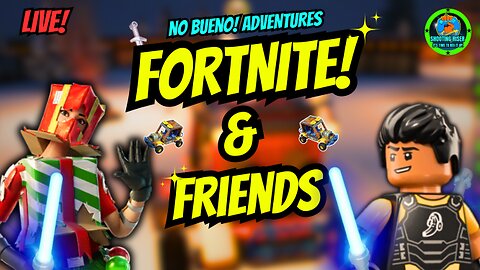 GOT THE LIGHTSABER! + STAR WARS ADVENTURES! - Fortnite & Friends + Legos #live #howto #lego