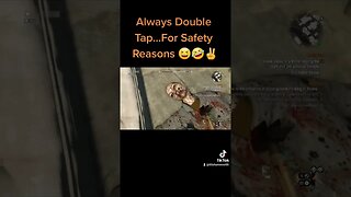 Zombie Safety Tips 😁 #gaming #gameplay #fun