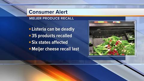 Consumer Alert: Meijer produce recall