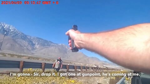 Bodycam: Man Charges Riverside Deputy While Armed With Tire Iron, Gets Shot and Killed