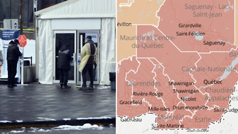 COVID-19: Le Québec bat un autre record de cas et voici les régions les plus touchées