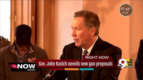 Gov. John Kasich unveils six 'common ground' gun proposals