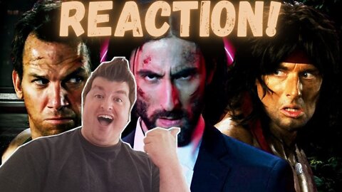John Wick vs John Rambo vs John McClane Reaction! (Epic Rap Battles Of History)
