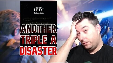 Another Triple A Game Runs Like Trash On Release Jedi Survivor By EA