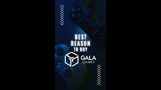 #1 Reason To Buy Gala Games #shorts #galagames #cryptogames