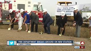 Fire Department Breaks Ground on New Station