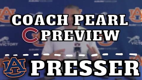 Bruce Pearl Previews Auburn Basketball vs. Colgate | AUBURN PRESS CONFERENCE