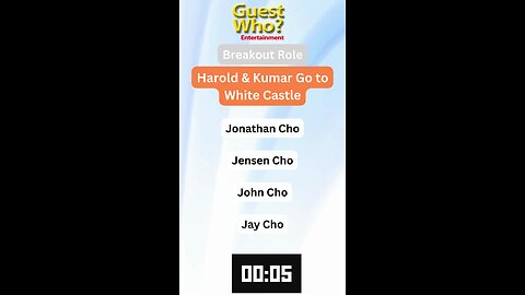 Guest Who #100 Quiz, Info, Facts and a Quote! | Harold & Kumar Go to White Castle