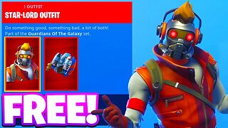 How To Get The New "STAR LORD" Skin For *FREE* In Fortnite...