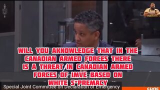 Mathew Green of NDP put on Record he thinks there’s IMVE white s*premecist embeded in the CAF