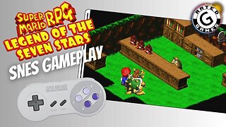 Super Mario RPG SNES - Legend of the Seven Stars - pt 14 - Land's End and Monstro Town