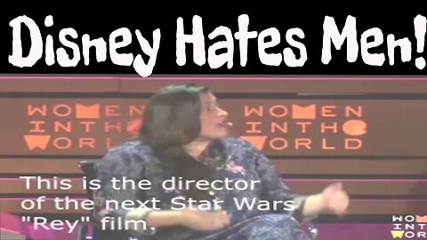 New Star Wars director HATES men