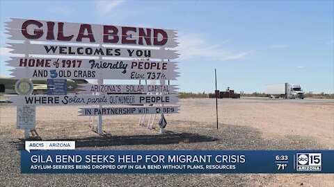 Gila Bend seeks help for migrant crisis